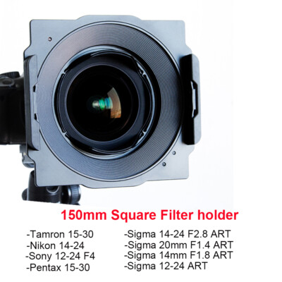 Wyatt Metal 150mm Square Filter Holder Bracket for Tamron SP 15-30mm f/2.8 Lens