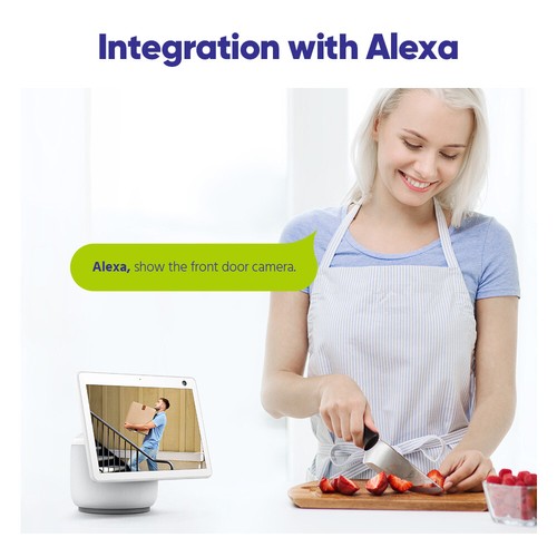 SANNCE Wireless 3MP Security IP Camera System 5MP 8CH NVR WIFI AI Two Way Audio