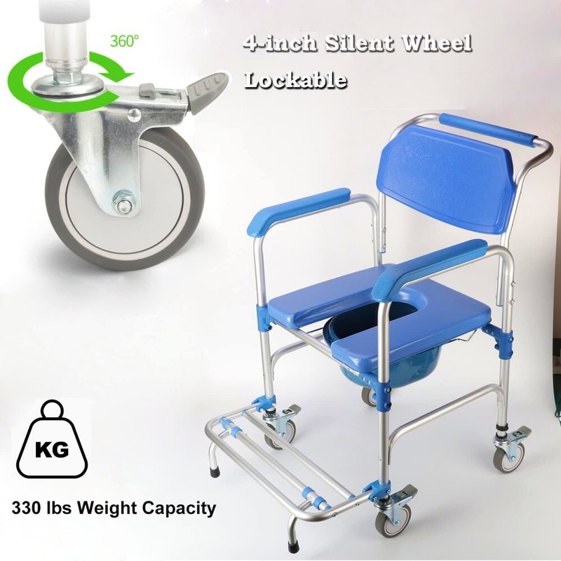 For Shower Toilet Bathroom Wheelchair
