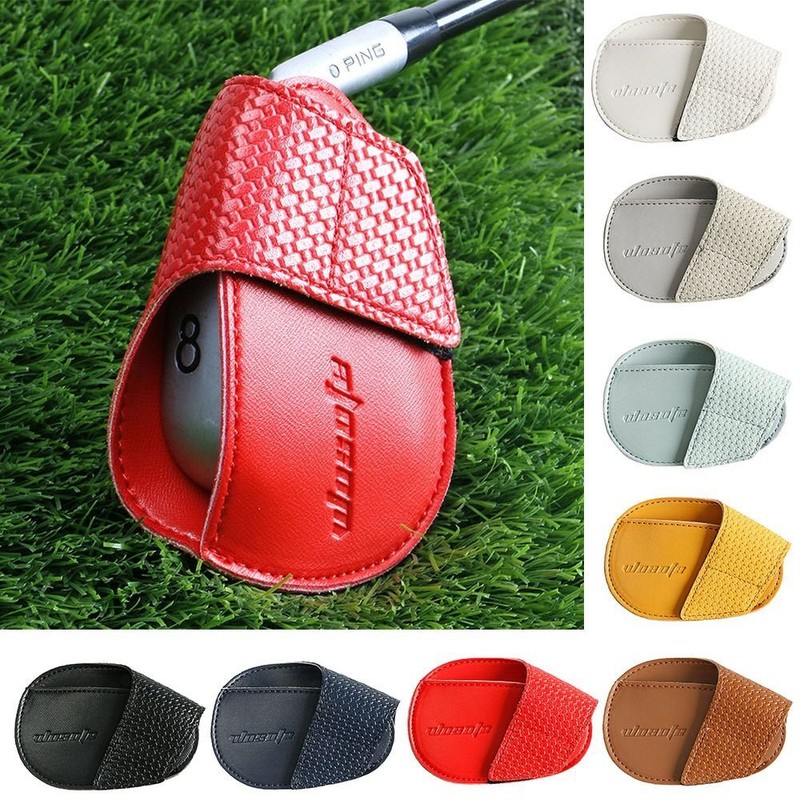 Golf Iron Head Cover Protective Headcover Golf Rod Sleeve Go
