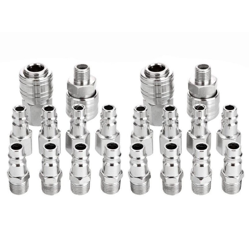 Pneumatic Fitting Air Compressor Connector Air Line Fitting Hose Euro 1/4''BSP