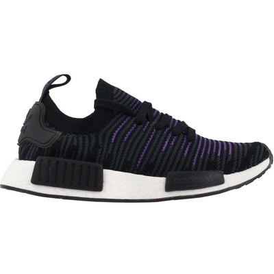 

Adidas Nmd_R1 Stlt Primeknit Женские кроссовки на шнуровке Размер 5 B Повседневная обувь CG62, Черный, adidas Nmd_R1 Stlt Primeknit Lace Up