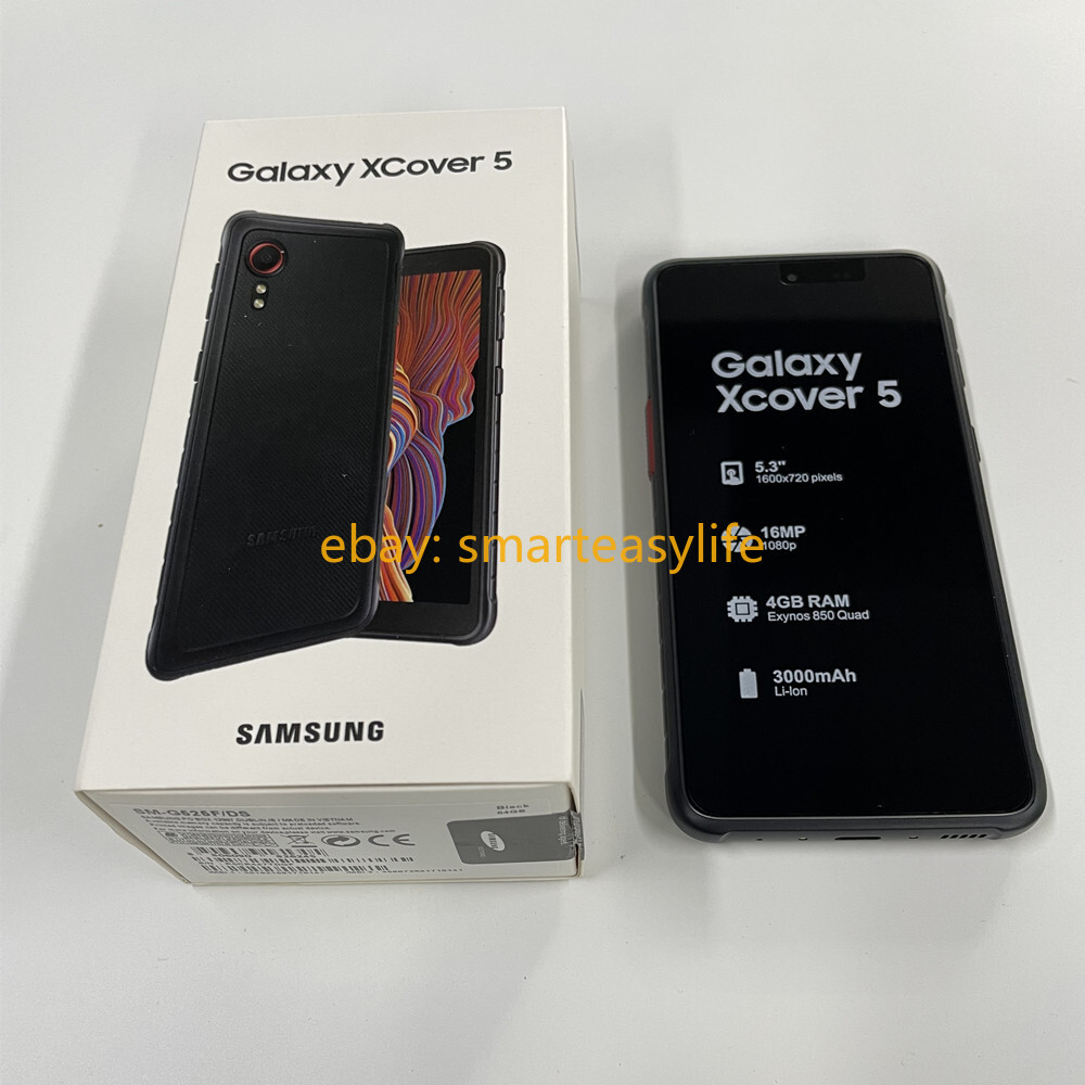 Samsung Galaxy XCover 5 本体 Samsung Galaxy Xcover 5 SM-G525F/DS Dual SIM 64GB Unlocked