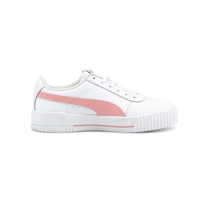 

Повседневные кроссовки Puma Carina Leather Youth Girls 6,5 M 370677-30, Белый, Puma Carina Leather Youth