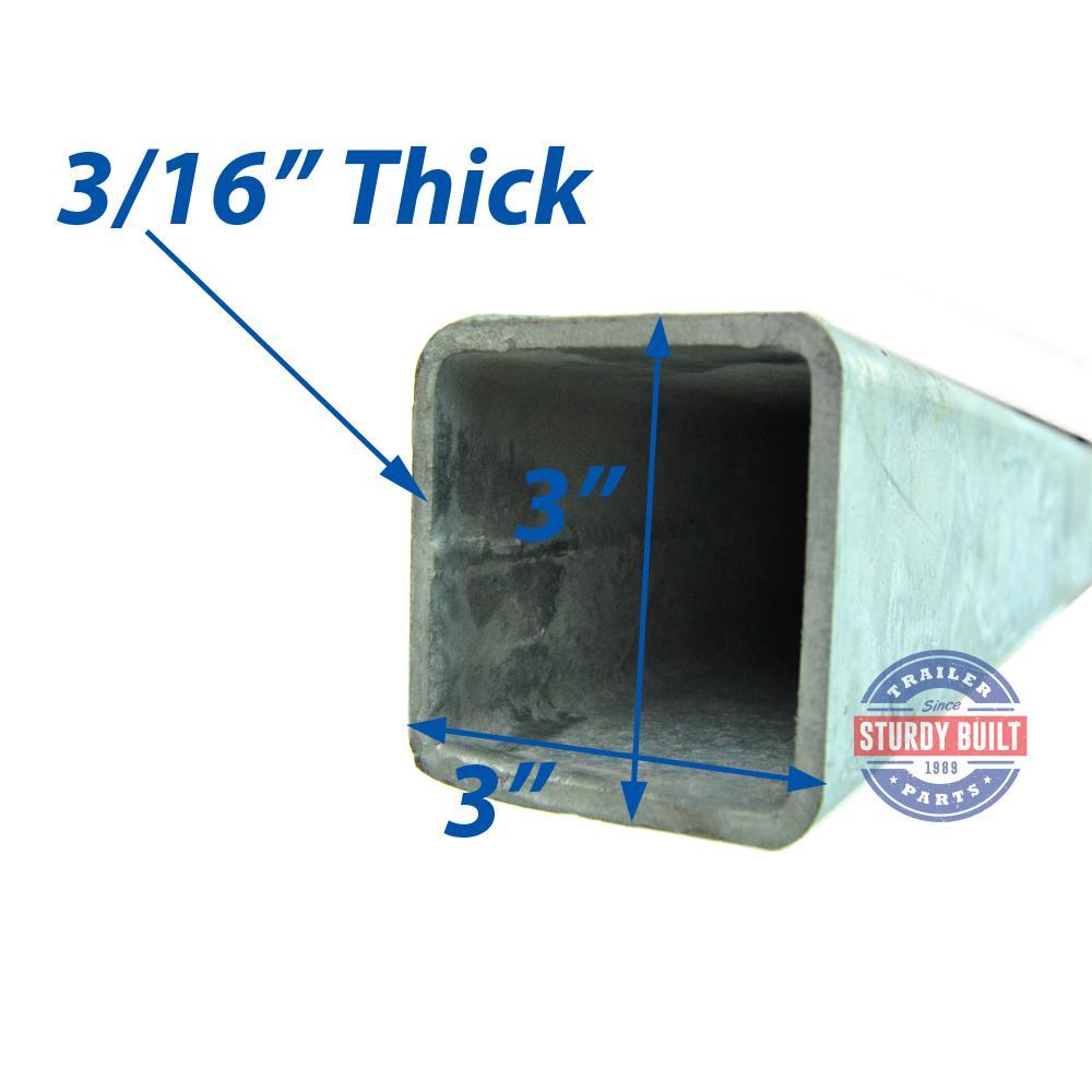 galvanized-boat-trailer-tongue-8-long-3-x-3-tubing-3-16-inch-thick-ebay