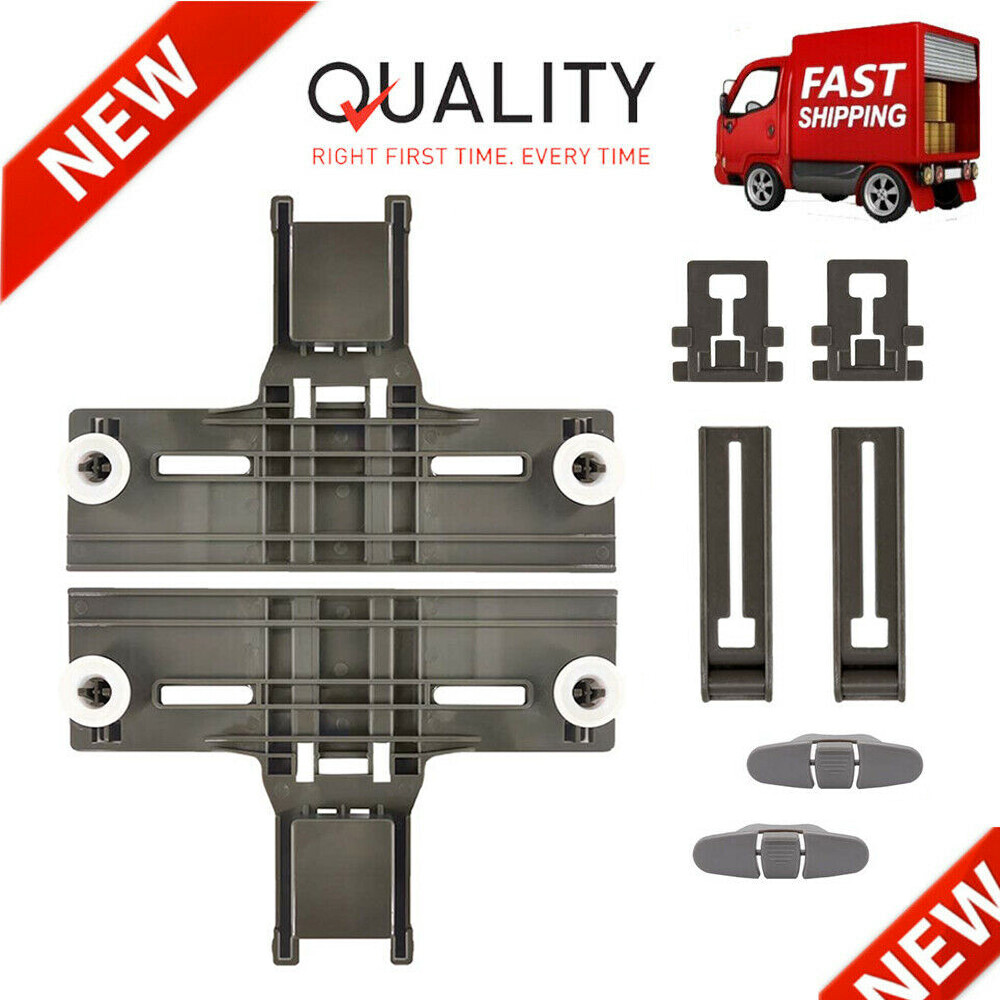 8 Packs W10350375 Dishwasher Top Rack Adjuster for whirlpool kenmore W