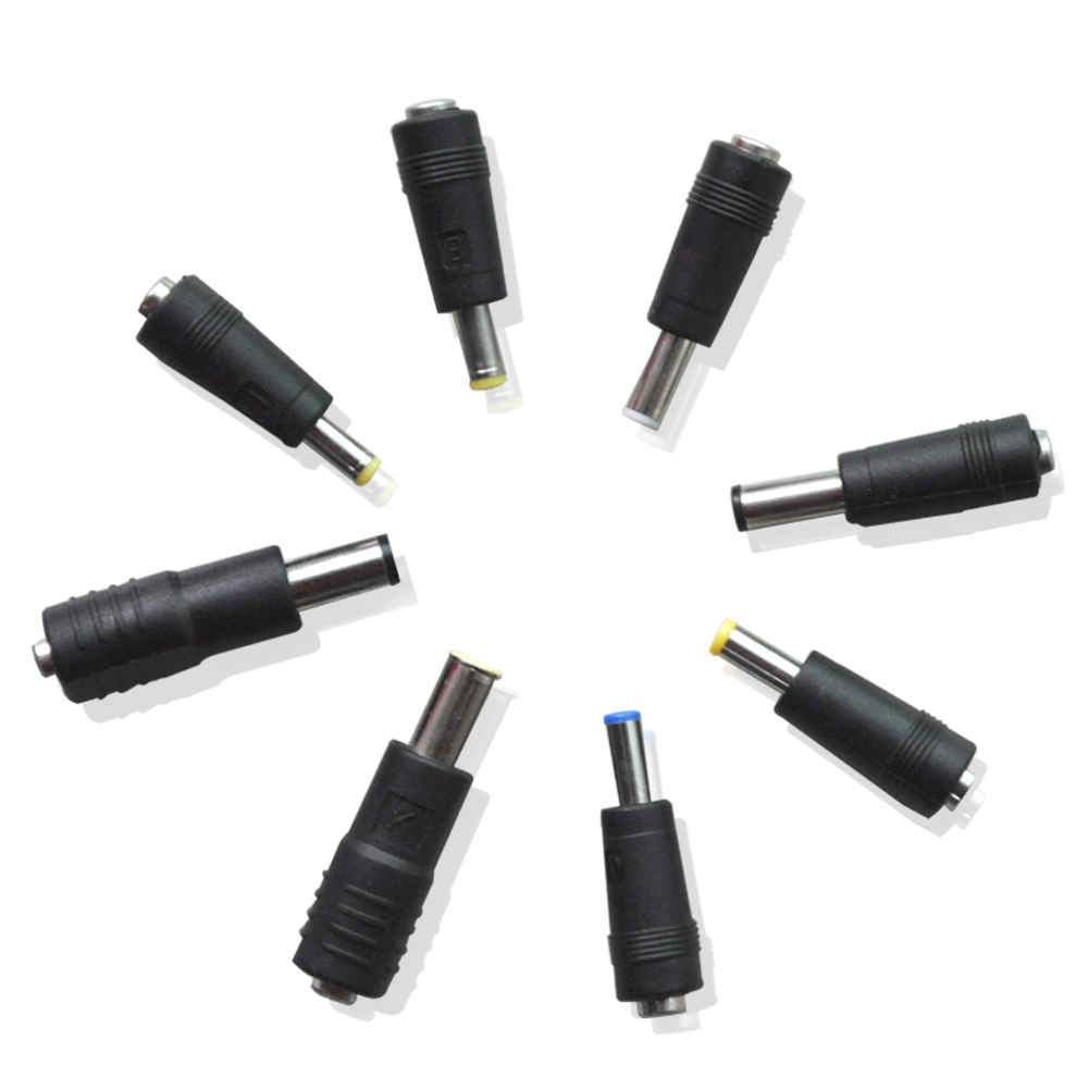 tip dc connector yellow power Pc Ac Laptop Power Dc Notebook 8pcs Universal Charger