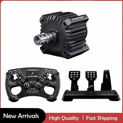 DD Pro 8NM Direct Drive Wheel Base + Formula V2.5 F1 Steering Wheel + V3 Pedal