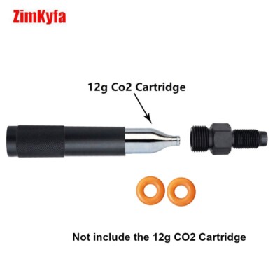 Quick Change 12g CO2 Adapter w/88g or 90g Capsule Threads for SIG SAUER MCX/MPX