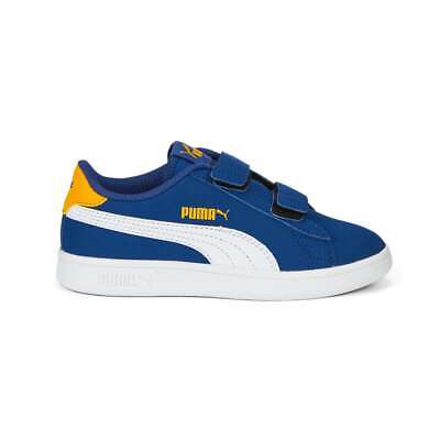 

Белые кроссовки Puma Smash V2 Buck V Ps для мальчиков Повседневная обувь 36518347, Белый, Puma Smash V2 Buck V Ps