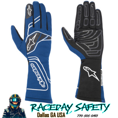 Alpinestars Tech-1 START V3 Race Gloves SFI 3.3/5 Royal Blue 3551623-790