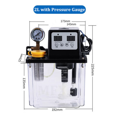 1L/2L Lubricant Pump Auto Lubricating Oil Pump CNC Electromagnetic Lubrication