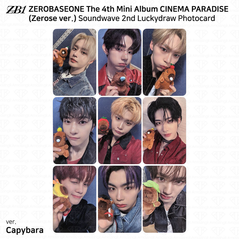 ZEROBASEONE ZB1 4th Mini Album CINEMA PARADISE Soundwave