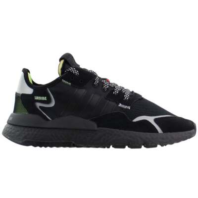 

adidas Nite Jogger Мужские черные кроссовки Повседневная обувь EE5884, Черный, adidas Nite Jogger