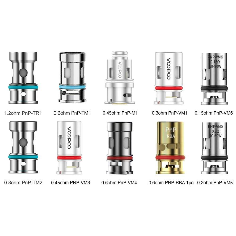 VOOPOO PNP COILS DRAG X S MINI BABY 1 2 M2 R2 TM1 TM2 TR1 VM1 VM4 VM5