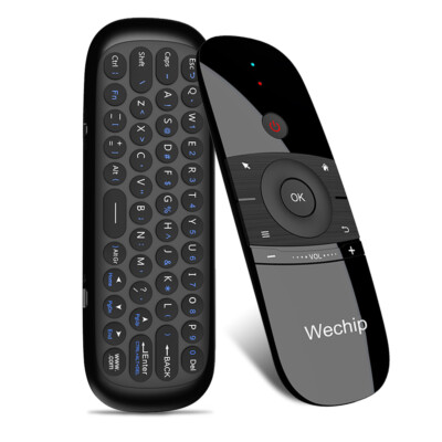 2.4G Wechip Air Mouse Funk Tastatur mit Infrarot-Fernbedienung für TV BOX TV PC