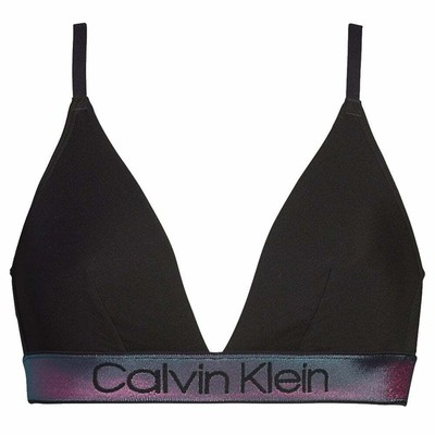 calvin klein tonal logo unlined triangle bra