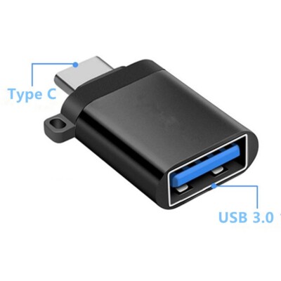 UHM OTG Adapter Type C Male to USB 3.0 Female Port Converter for Games Phones 1P