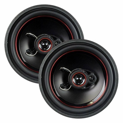 Audiopipe  CSL-1623AR CSL Series 6-1/2'' 3-Way 330W 4 Ohm Coaxial Speakers