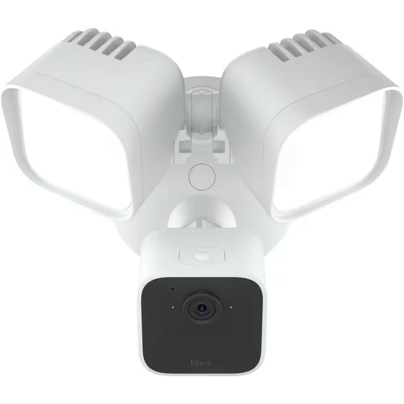 Wired Floodlight Camera - Smart Security Camera, 2600 Lumens, HD Works with Alex