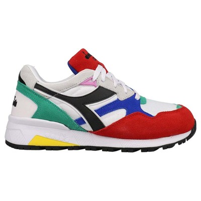 

Diadora N9002 Молодежные кроссовки на шнуровке для мальчиков Размер 4,5 B Повседневная обувь 178038-C0680, Белый, Diadora N9002 Lace Up Youth