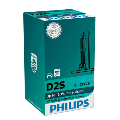 Philips D2S 35W P32d-2 Xenon X-treme Vision +150% 1Stk.