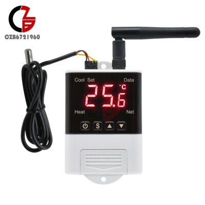 Digital AC110-230V APP Control WiFi Temperature Controller Thermostat Sensor