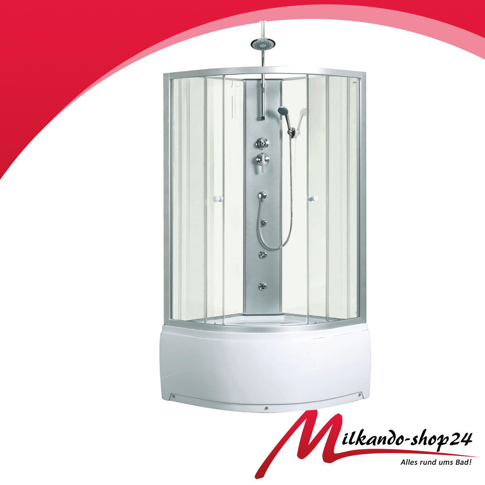 Duschtempel Dusche WA. 90x90 cm Fertigdusche