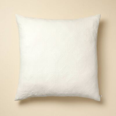 26x26 Trellis Pattern Euro Bed Pillow Cream - Hearth & Hand with Magnolia