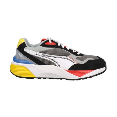 

Puma RsMetric Lace Up Youth Boys Серые кроссовки Повседневная обувь 38605004, Grey, Puma RsMetric Lace Up Youth