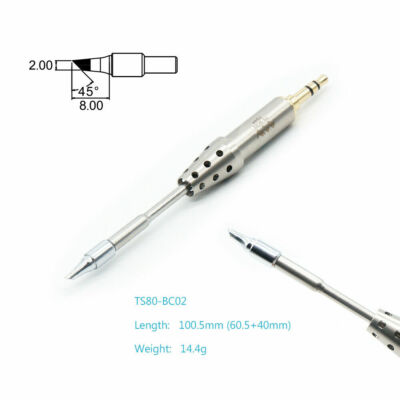 Specific Replace Iron D25 B02 BC02 K4 Tips For Digital MINI TS80 Soldering Iron