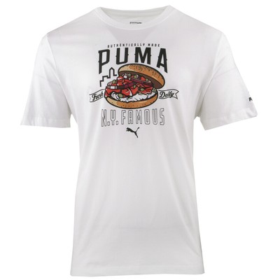 Puma Fresh Deli Crew Neck Short Sleeve T-Shirt Mens Size S  Casual Tops 67528302