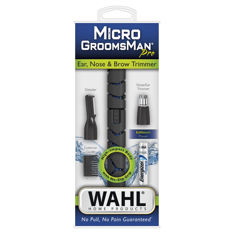 Wahl Micro Groomsman Men'S Lithium Powered Pen Trimmer Ear/Nose eyebrows sidebur