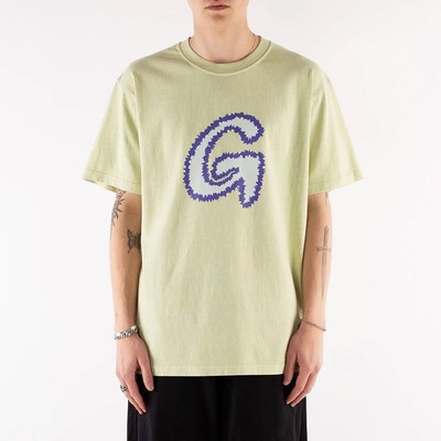 Gramicci Unisex Fuzzy G-Logo Tee Men дымчато-мятный пигмент