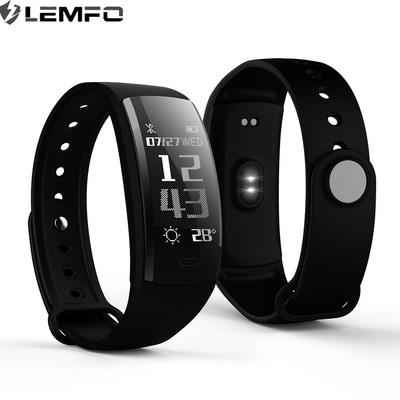 Lemfo QS90 Impermeable Pulsera Inteligente Deportiva Frecuencia Cardíaca Fitness