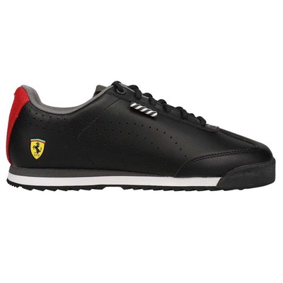 

Puma Ferrari Roma Via Perforated Lace Up Youth Boys Size 4.5 M Кроссовки повседневные, Черный, Puma Ferrari Roma Via Perforated Lace Up Youth