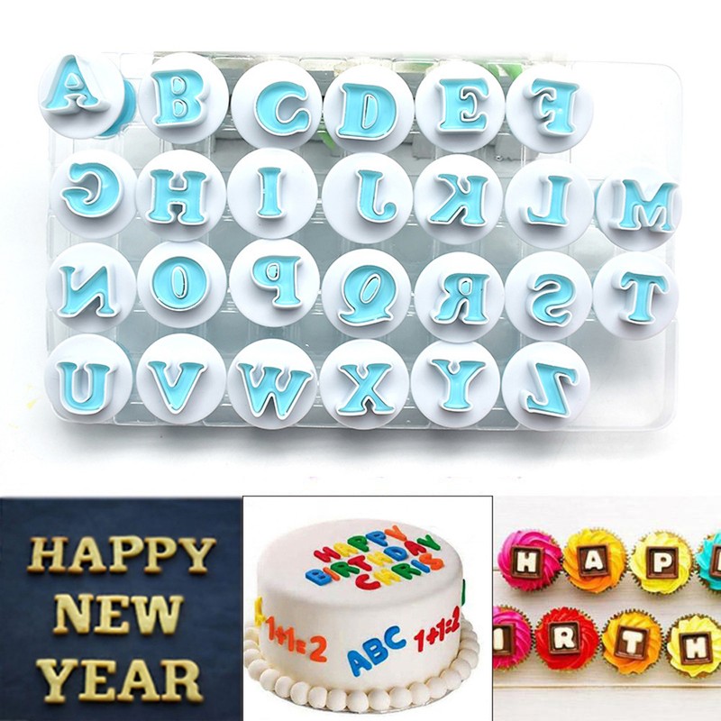 Sugarcraft Alphabet Cake Mold Cookie Cutter Baking Mould Cake