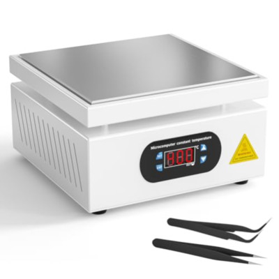 Kidken Riscaldamento elettrico piastra preriscaldamento stazione 200X200MM salda