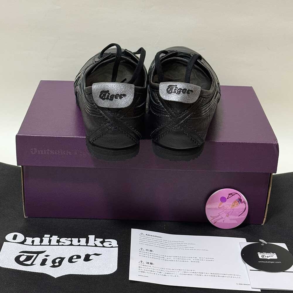 Pre-owned Onitsuka Tiger Mexico 66 Deluxe Nippon Made Sneaker 1181a367.002 Black/black