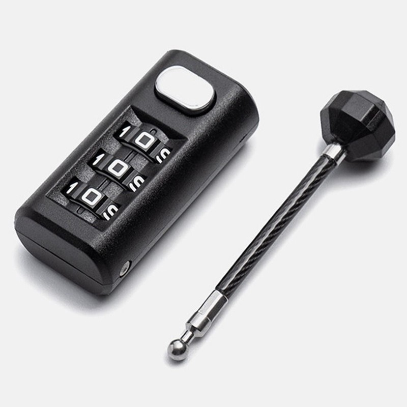 Password Lock Luggage Padlock Backpack Zipper Lock Dormitory Cabinet  Lock