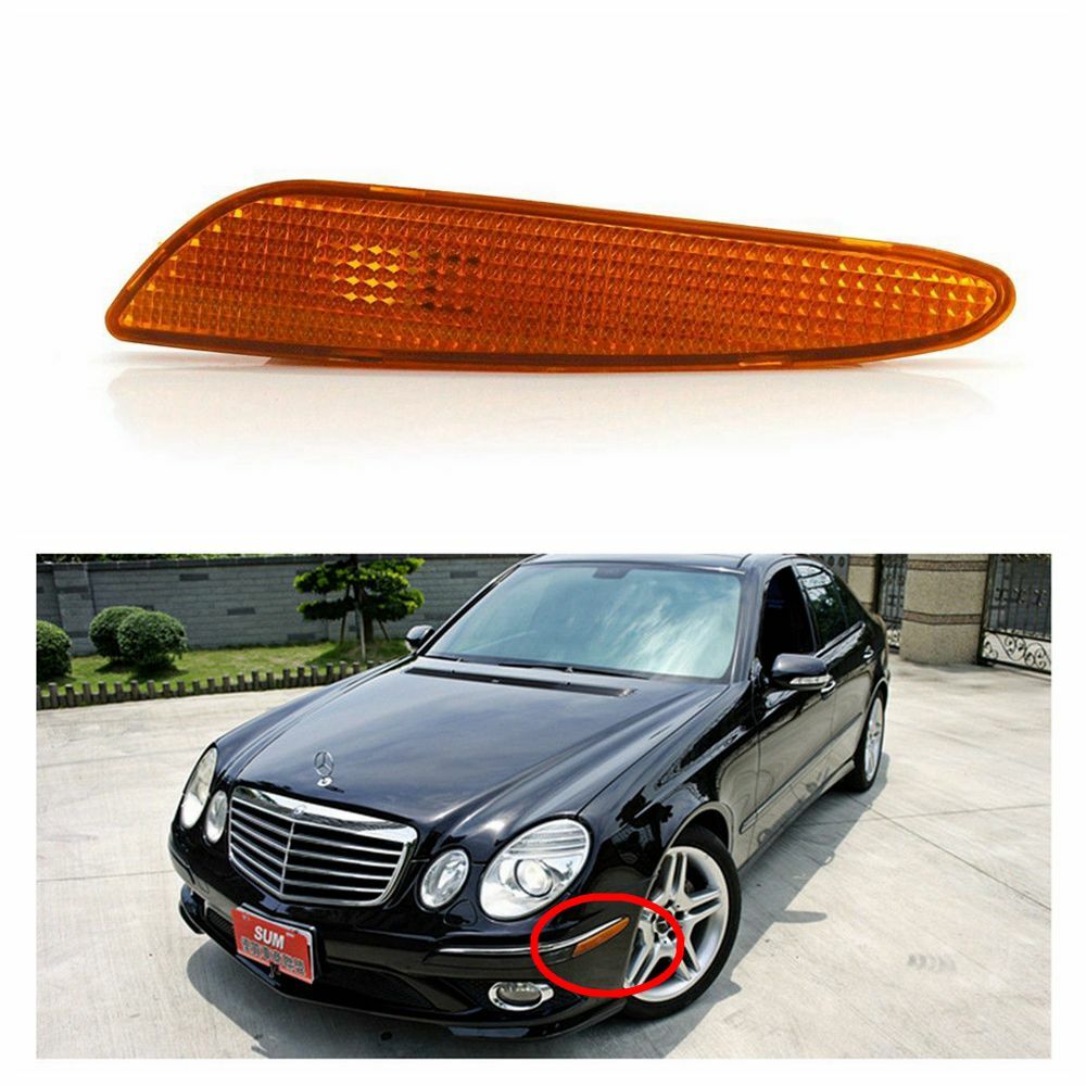 Left Side Marker In Bumper Turn Signal Light For MercedesBenz W211 E