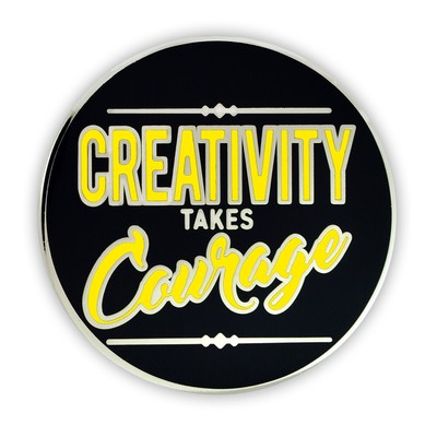 PinMart's Creativity Takes Courage Lapel Pin