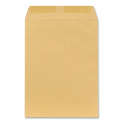 Universal 44102 9'' x 12'' #10 1/2 Catalog Envelope - Brown Kraft (100/BX) New