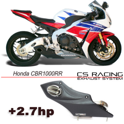 CS Racing エキゾーストシステム Honda CBR1000RR-R Honda CBR1000RR 2012-13 (12-16 USA) CS Racing Exhaust Slip