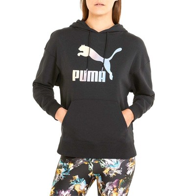 Puma Crystal Galaxy Graphic Pullover Hoodie Womens Size M Повседневная верхняя одежда 5346