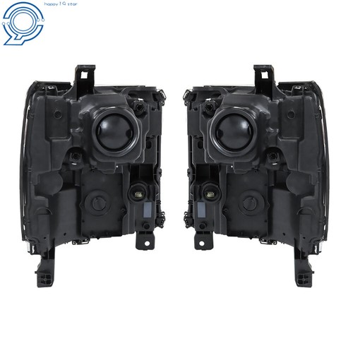 HID/Xenon Headlights For 2016-2018 Chevy Silverado 1500 w/ DRL Chrome RH+LH