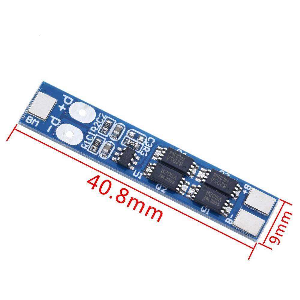 2S 8A 7.4V 8.4V 18650 Li-ion Lithium Battery Charger BMS Protection PCB Board