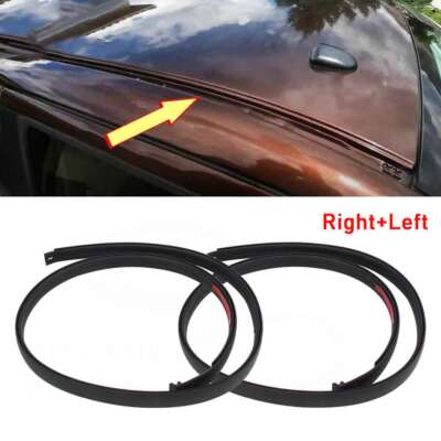2pcs Roof Drip Molding 75552-0C060 75551-0C060 For 2007-2021 Tundra Crew Max New