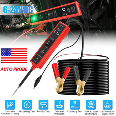 6-24V Car Auto Digital Power Probe Circuit Electrical Tester Test Device System