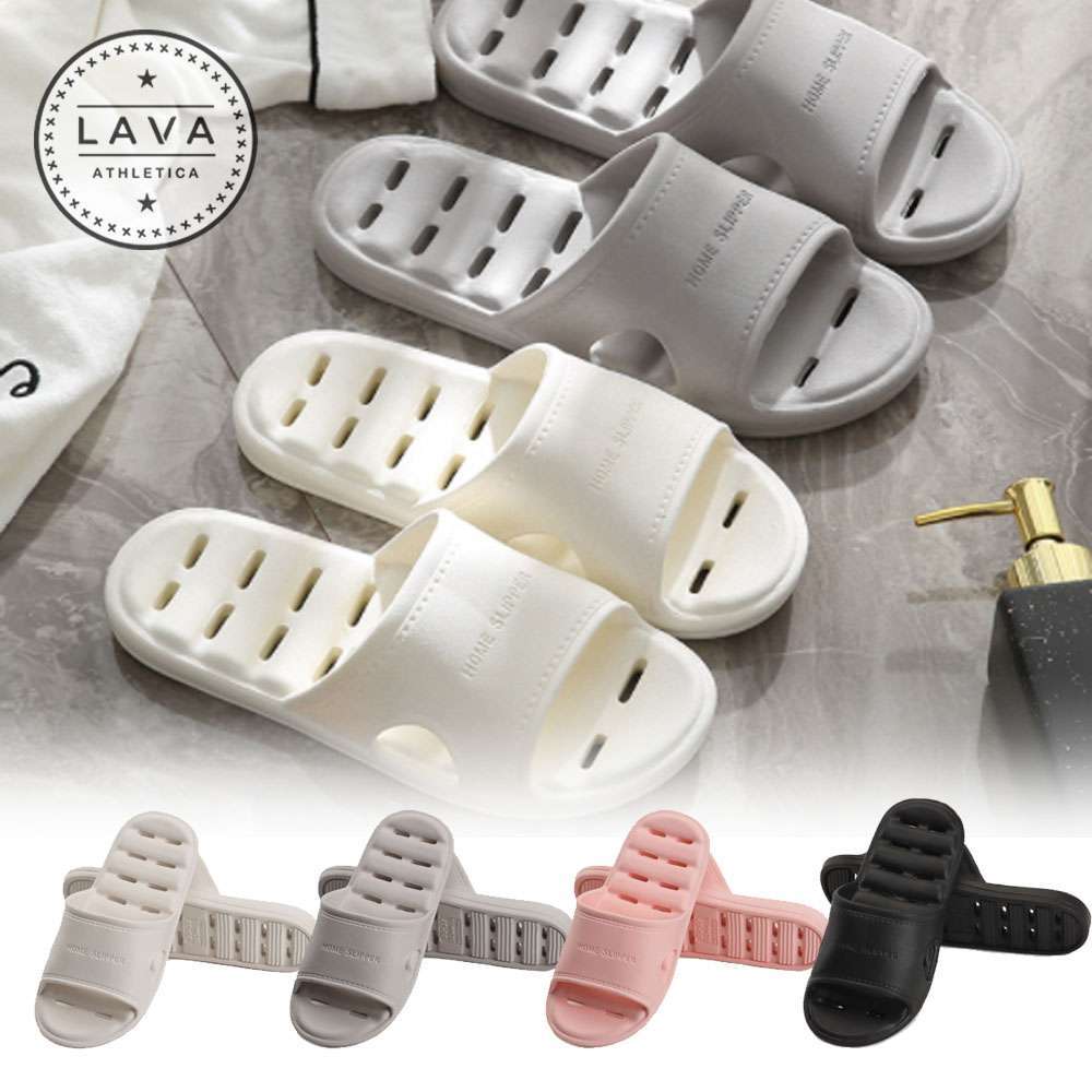 For Women＆men Bathroom Non-slip Comfy Shower Shoes